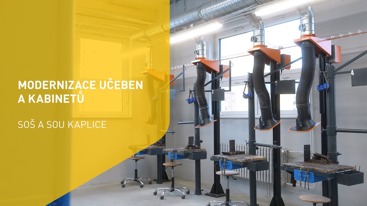 Modernizace svářecí školy v Kaplici