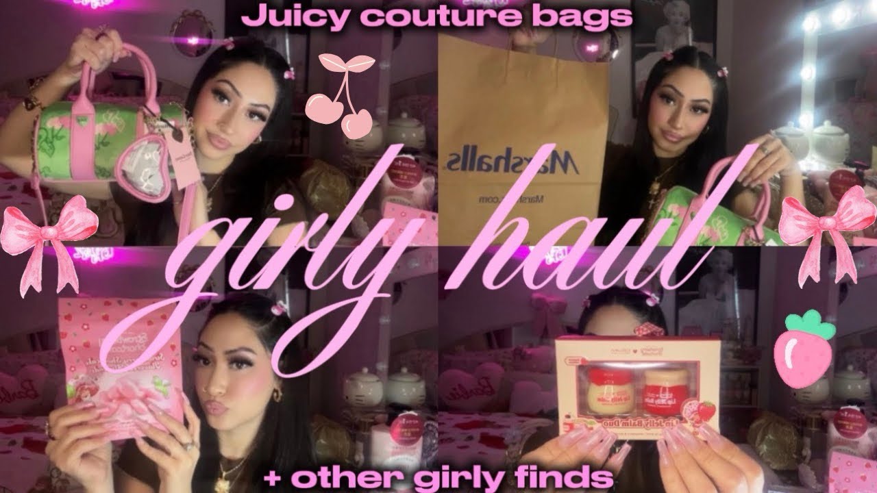 ANOTHER GIRLY JUICY HAUL 🎀🍒 + OTHER GIRLY THINGS