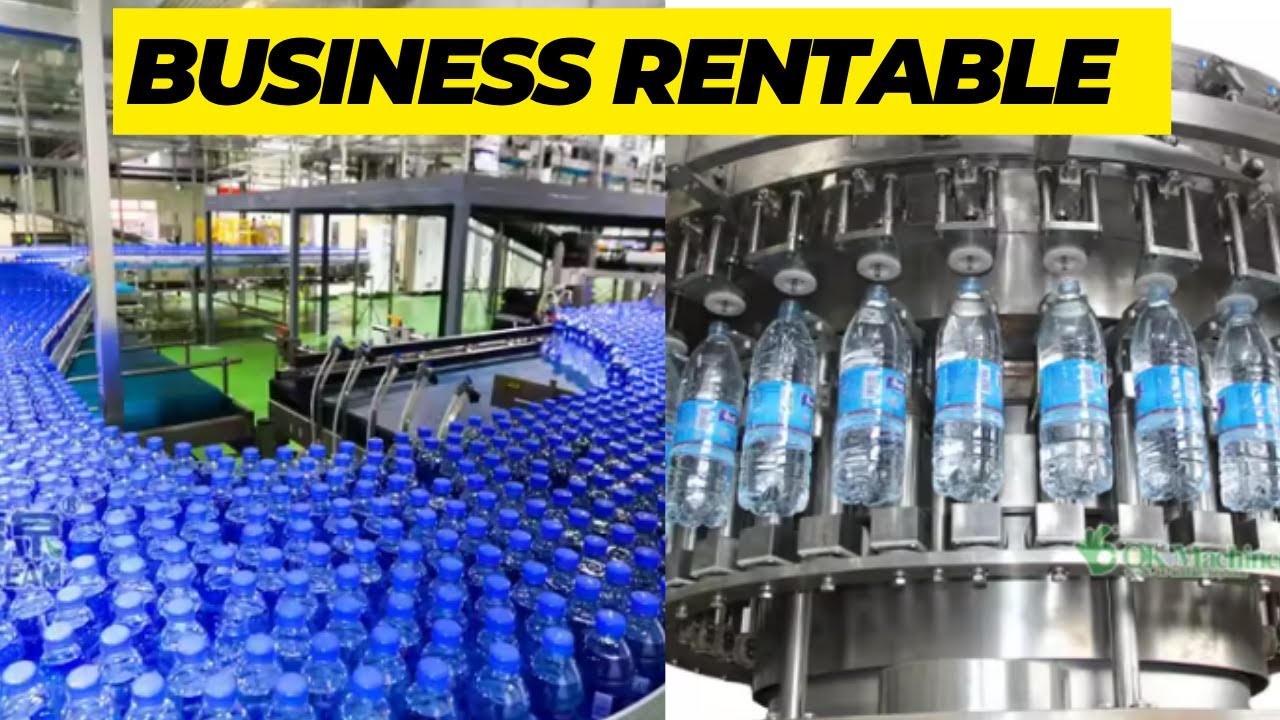 Financement disponible: Lancez votre propre usine d’eau minérale dès aujourd’hui