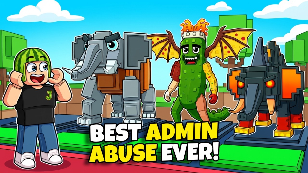 I Got the NEW La Food Combination + 3 Godlies! BEST ADMIN ABUSE EVER In Survive Lava for Brainrots!