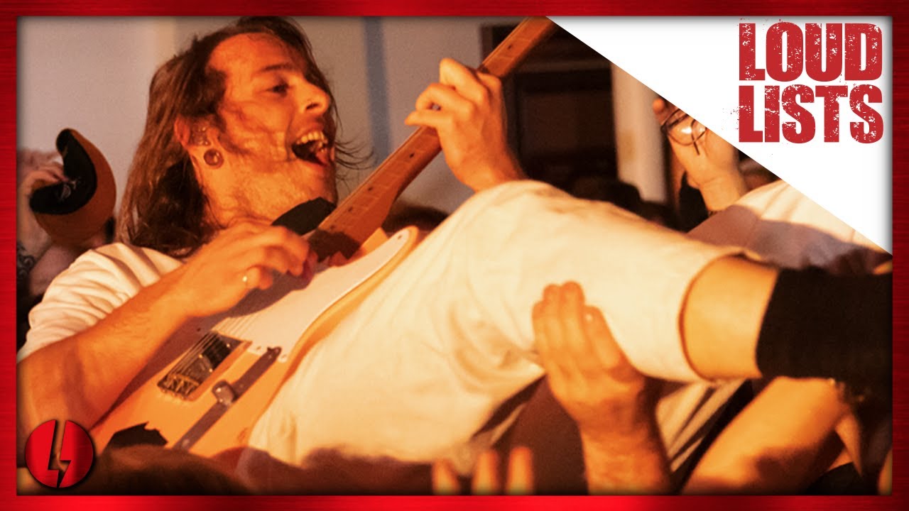 Musicians Crowd Surfing at Their Own Show