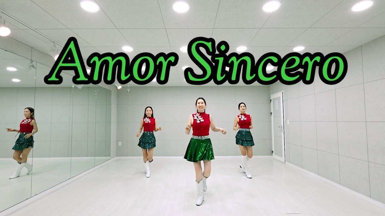 Amor Sincero-Line Dance/High Improver/이미남 댄스스쿨/대한컨트리댄스협회 인천서구지부장 