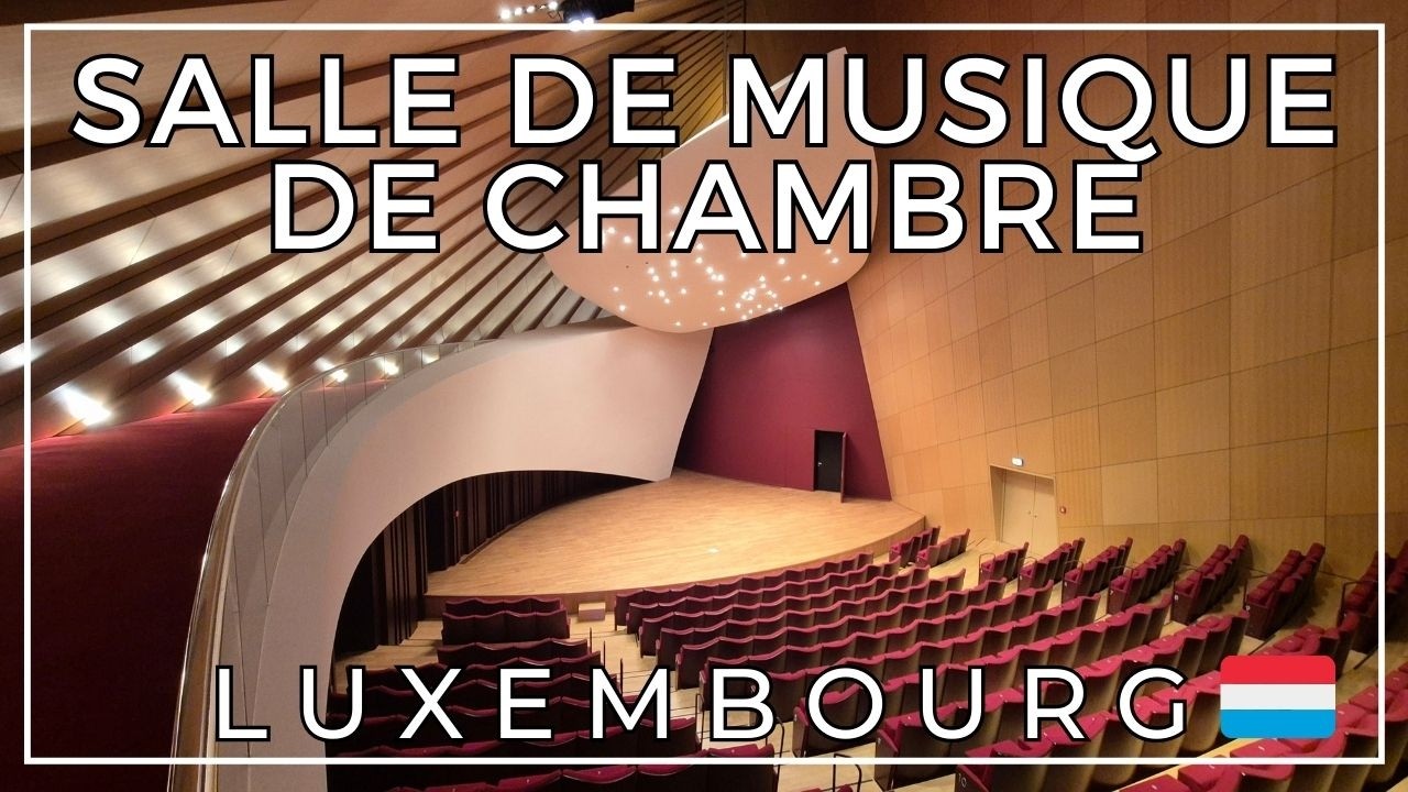 Inside the Salle de Musique de Chambre, Luxembourg City 🇱🇺 - Grande-Duchesse Joséphine-Charlotte