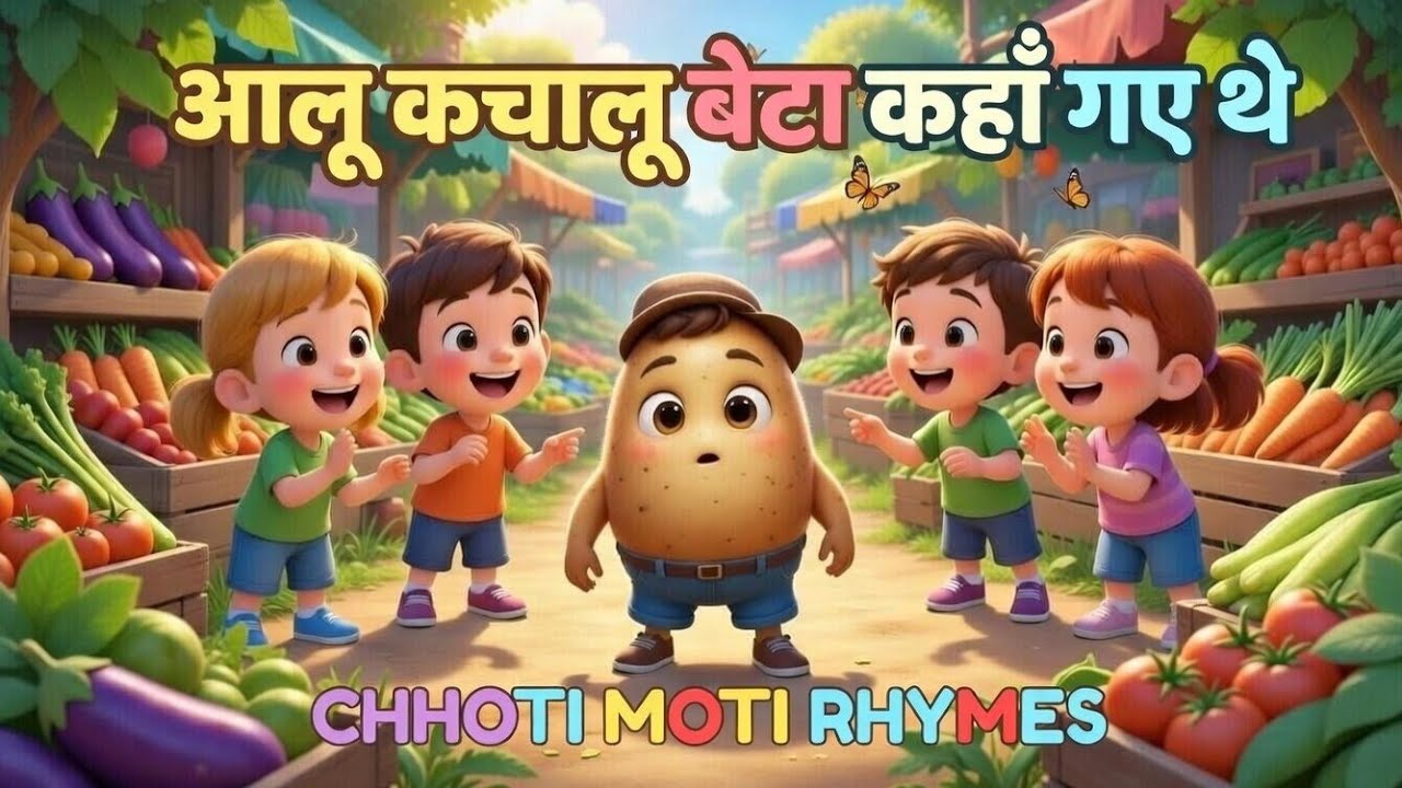 Aloo Kachalu 🥔| Aloo Kachalu Beta Kahan Gaye The | Chhoti Moti R..