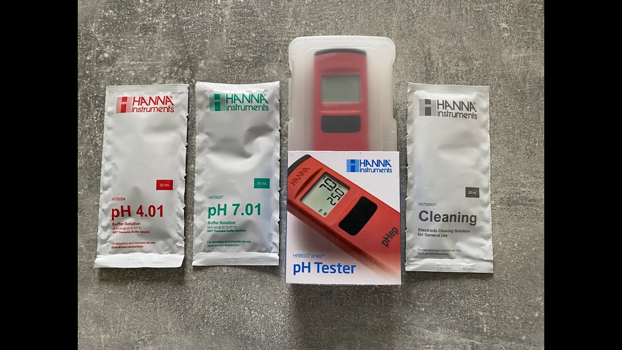 PH-Wert bestimmen, PH-Tester / PH-Messgerät HI98107 von Hanna Instruments