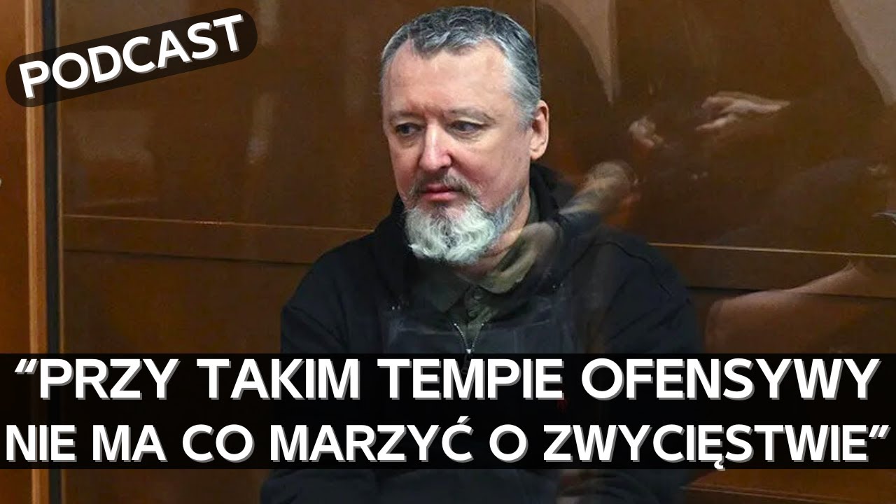 Świąteczny Girkin analizuje sytuację na froncie i negocjacje, po wizycie u dentysty [PODCAST]
