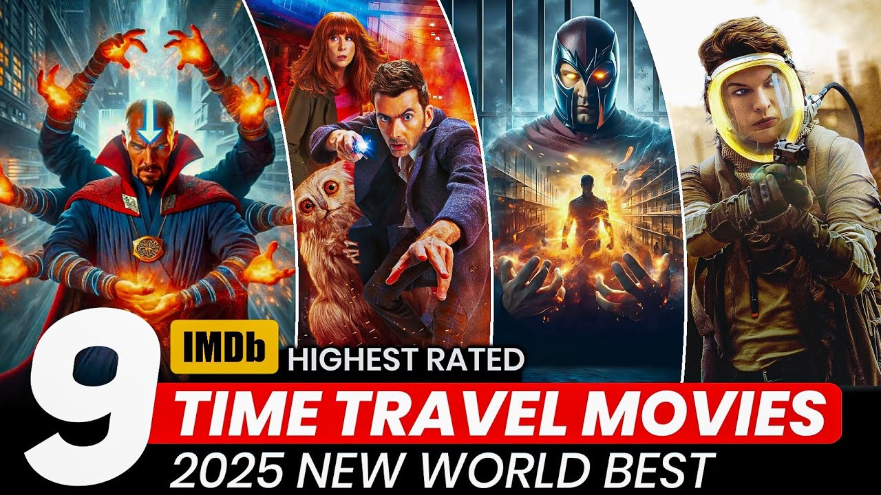 Top 10 Best TIME TRAVEL Movies in Hindi | Best Time Travel Hollywood Movies In Hindi | Sci-fi Movies