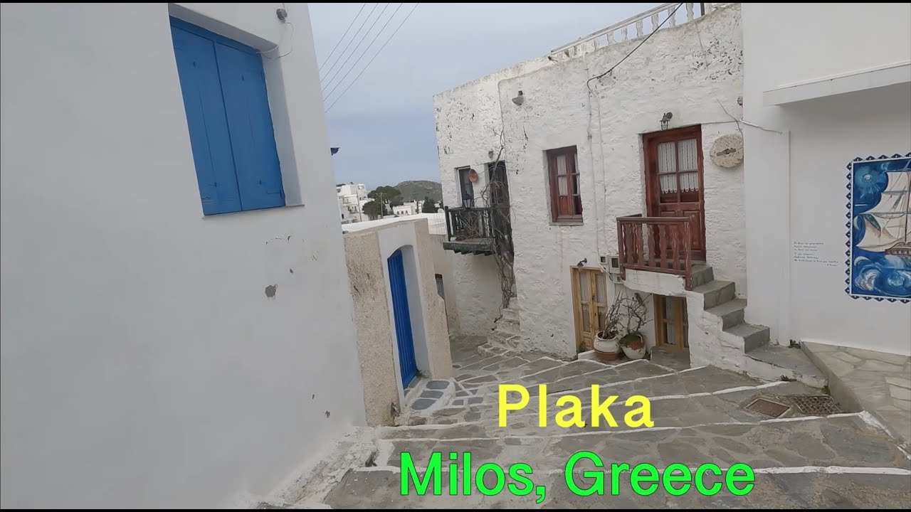 Plaka, Milos, Greece