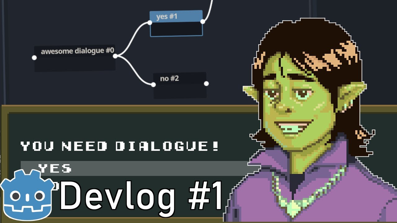 I Made the Best DIALOGUE System for Game in Godot (Devlog)