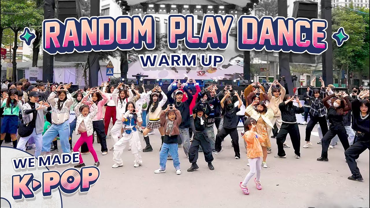 [KPOP IN PUBLIC] WE MADE KPOP RANDOM DANCE PLAY in My Dinh | 하노이 한인타운 랜덤플레이댄스 | By MAD-X