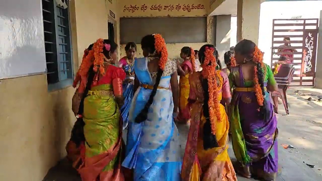 MPPS Uppununthala Boys students performance for Govardhana Girulu Song