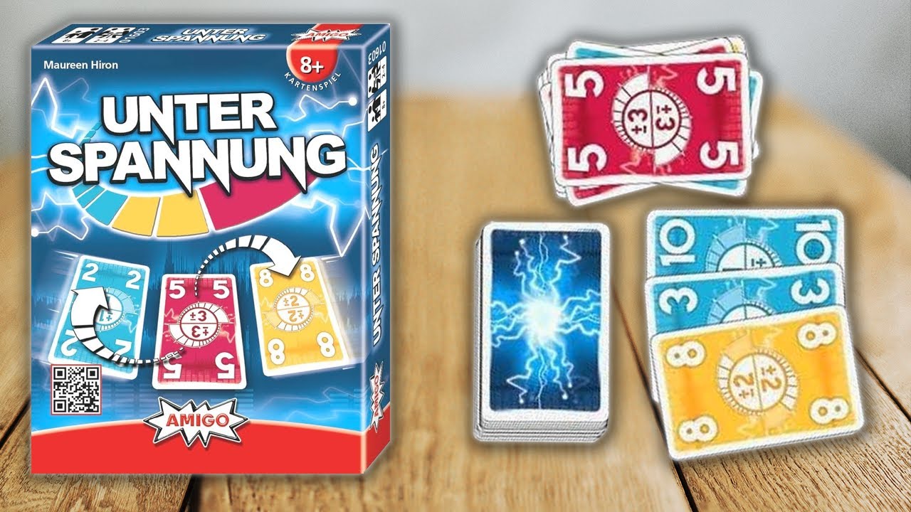 UNTER SPANNUNG - Spielregeln TV (Spielanleitung Deutsch) - AMIGO