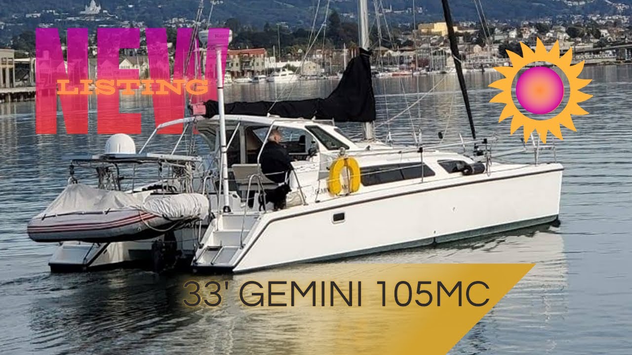 Видеотур: катамаран Gemini 105Mc продаётся компанией La Paz Yachts