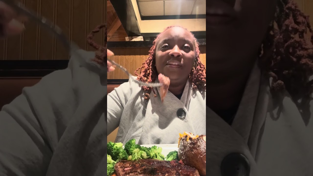 Just a steak come eat with me 