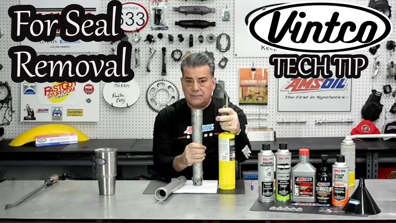 Fork Seal Removal- VintCo Vintage Dirt Bike Tech Tip