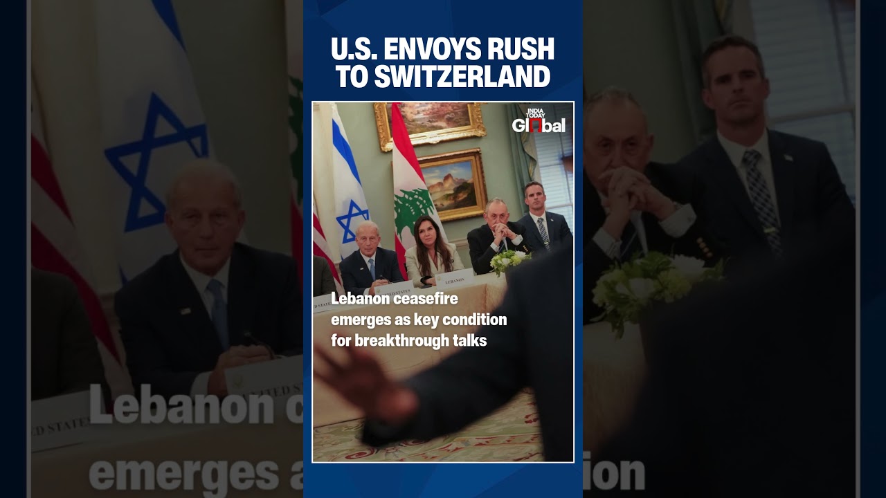 Trump Envoys Rush To Switzerland As Iran Sets Ceasefire Condition For Nuclear Deal Talks #usiranwar