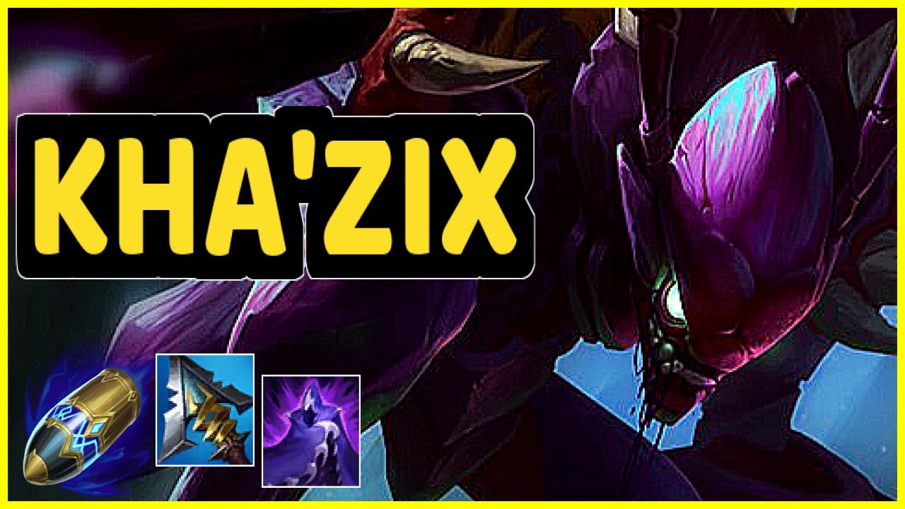 KHA'ZIX VS JARVAN IV JUNGLE GAMEPLAY