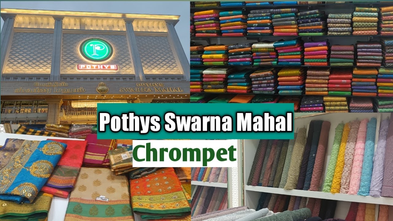 Pothys Swarna Mahal Chrompet | Full Shop Explore | All New Collection | Full Review in Tamil