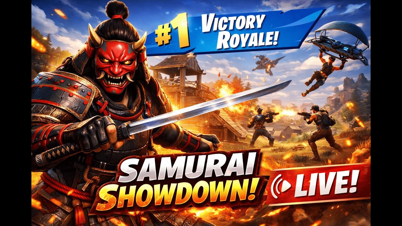 Samurai Fortnite Live ⚔️