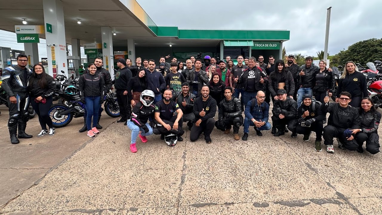 #Role nosso em Ponte branca(MT) virou um Encontro de motociclistas #motovlo #motorsport #motos 