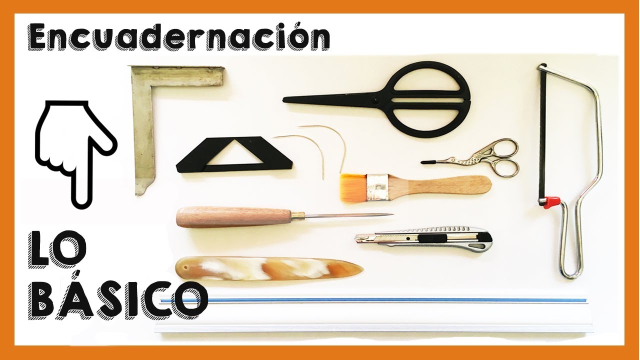 👉 HERRAMIENTAS para ENCUADERNACIÓN  👉 Todo lo que Necesitas Saber !!! [ Mi TOP 10 ]