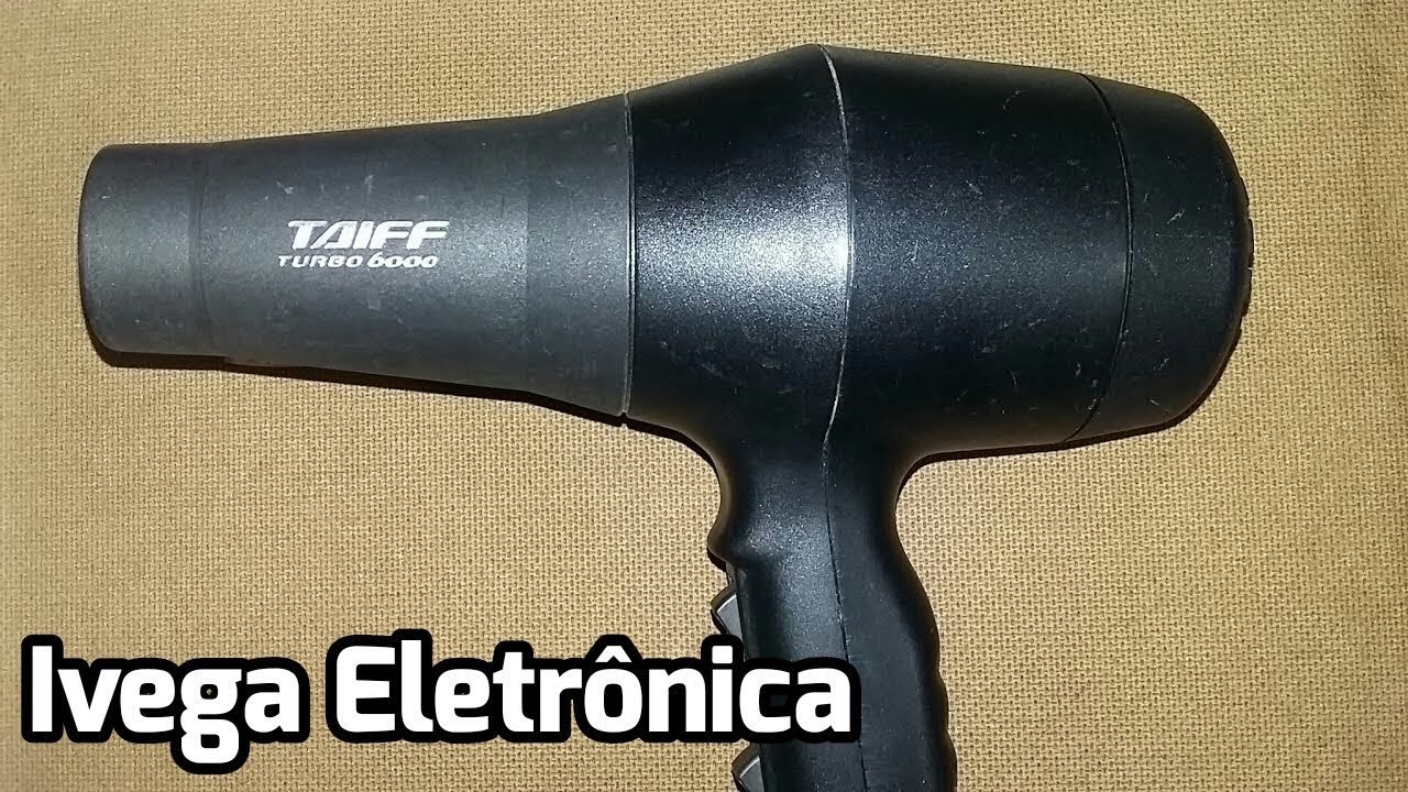 Secador de cabelo não esquenta, muito fácil arrumar