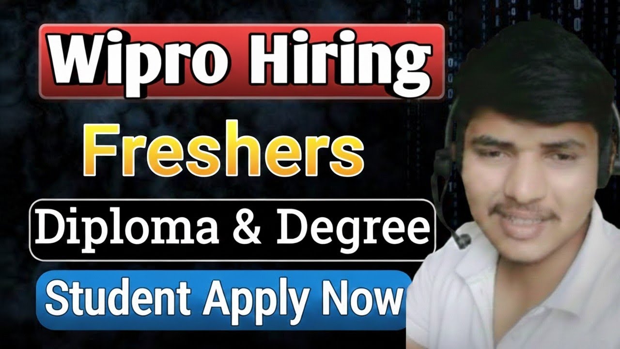 WIPRO HIRING 2026 | Diploma Student HIRING Apply करा लवकर 