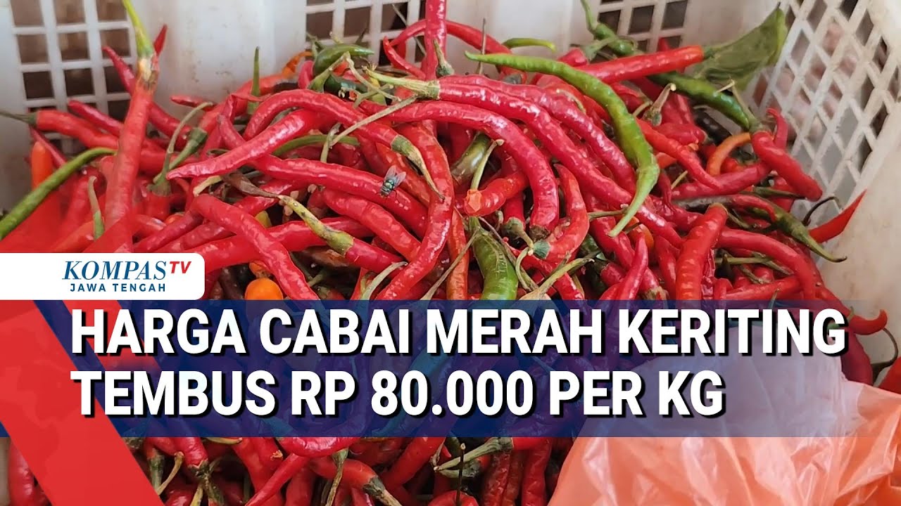 Harga Cabai Merah Keriting di Kota Semarang Tembus Rp 80.000 Per Kg