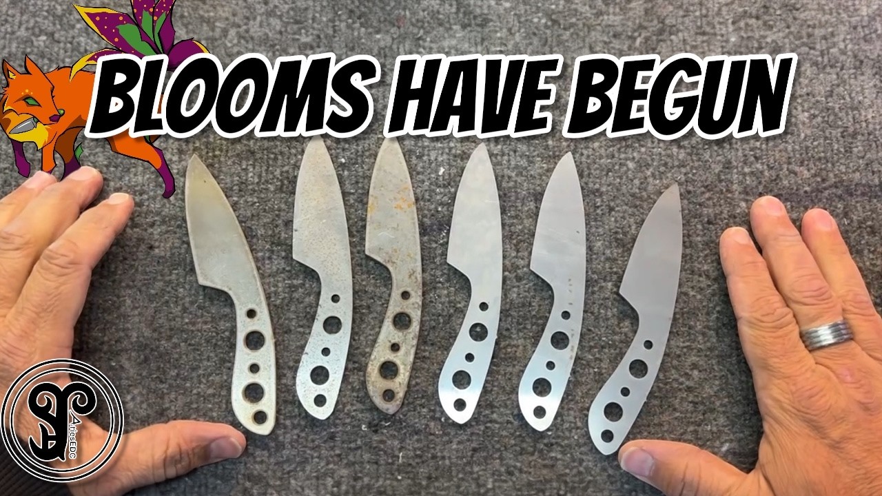 EDC Fixed Blade Builds   March Blooms Have Begun