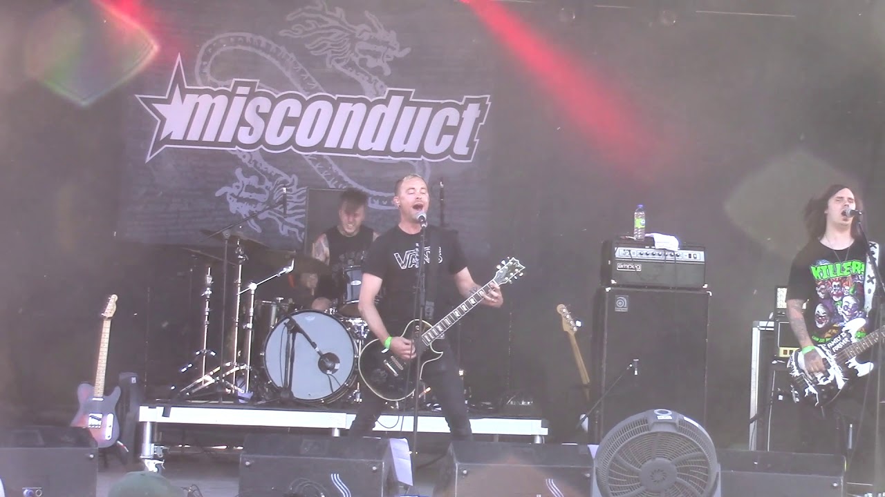 Misconduct Live at Montebello Rockfest 2018