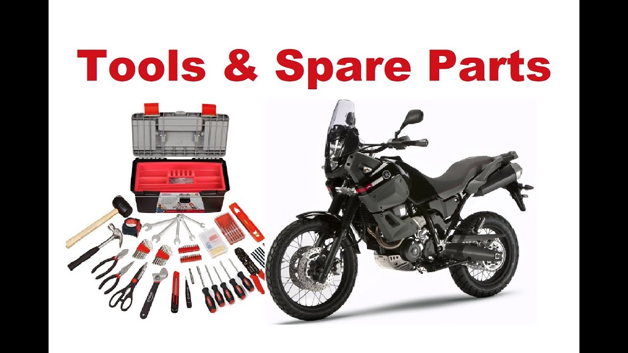 Tools and Spare Parts for Long Motorcycle Trip - What you really need?