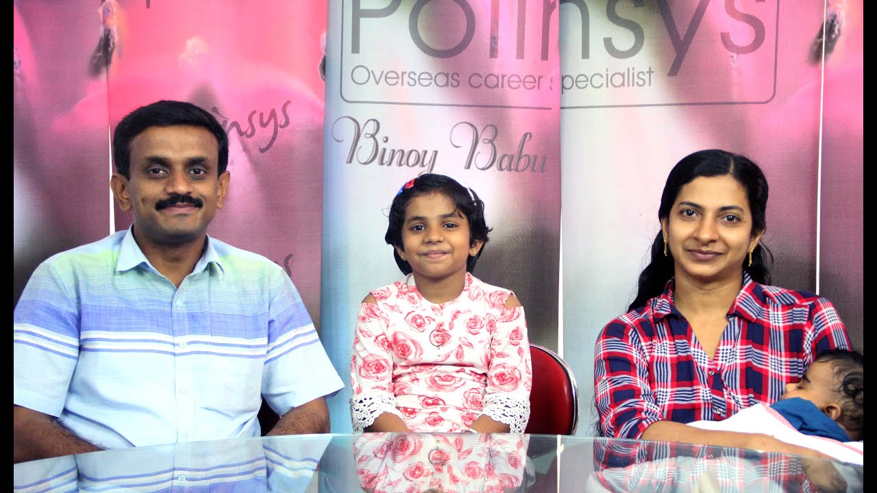 Polinsys Client Testimonial Canada Immigration, Departure to Canada, Mr. Binoy Babu