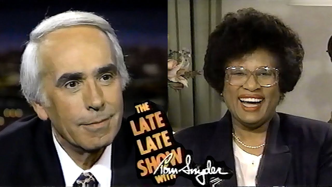 The Late Late Show With Tom Snyder 1/18/95 | Episode 008 | Joycelyn Elders & Ken Hamblin | WOIO CBS