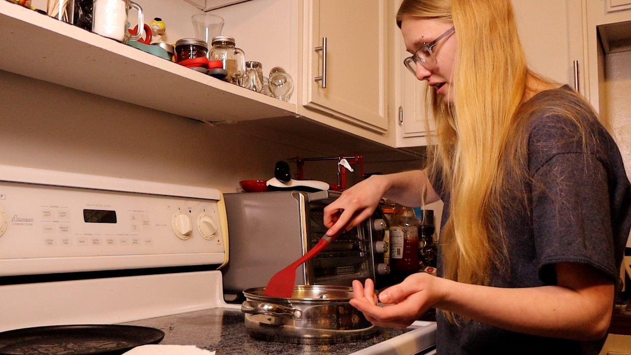Making a Quesadilla and Talking About my Reflection for Mr. Sam