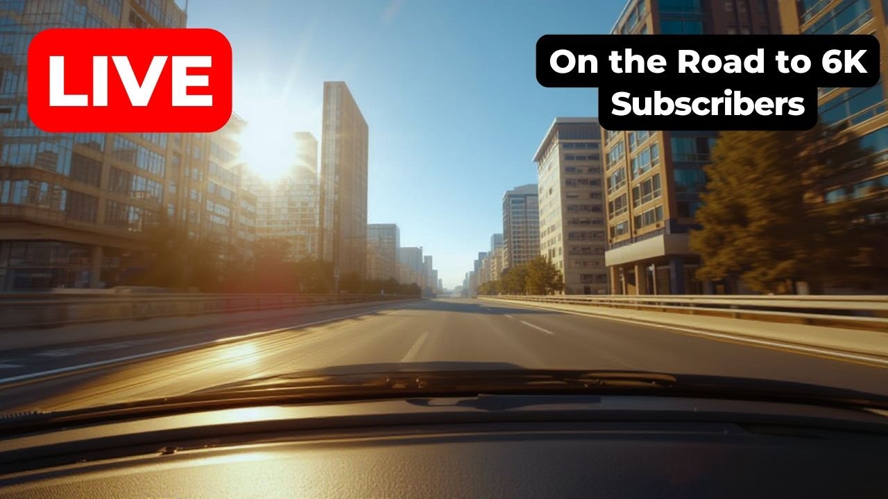 Sunny Day (Road to 6K Subs) LIVE