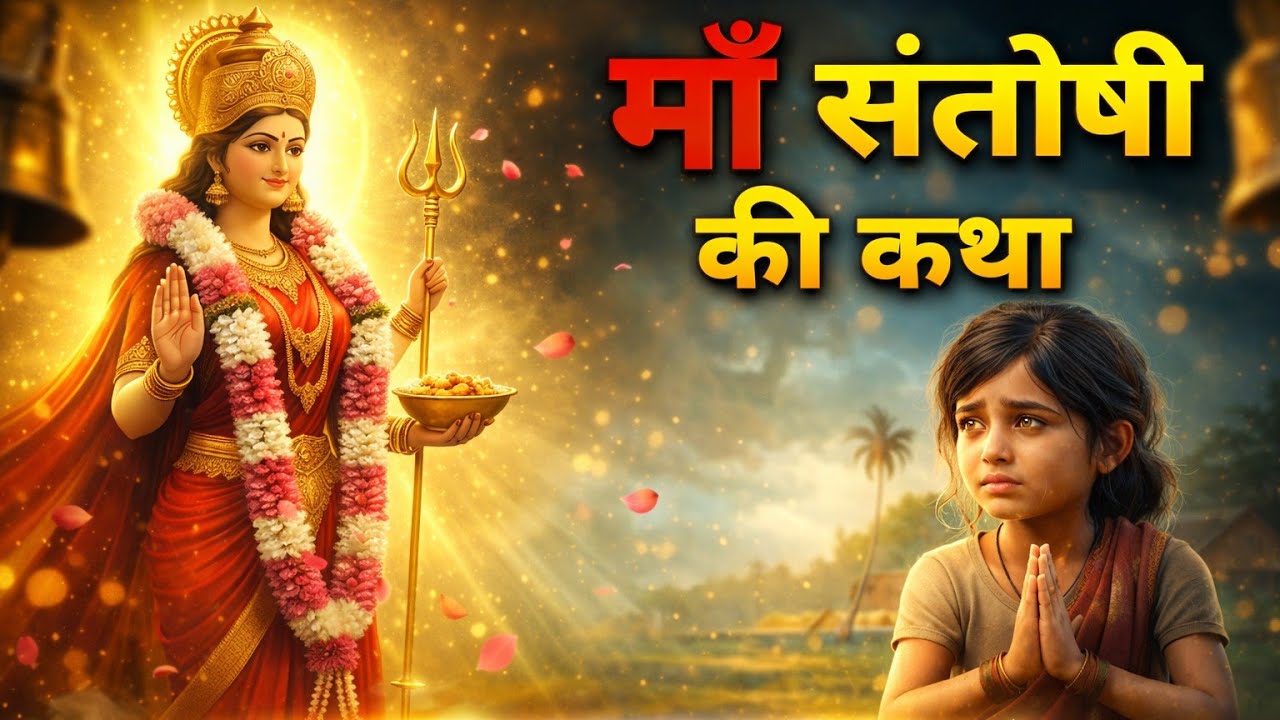 शुक्रवार व्रत कथा - Shukravar Vrat Katha | Santoshi Mata Vrat Katha | Santoshi Mata ki Kahani#Katha