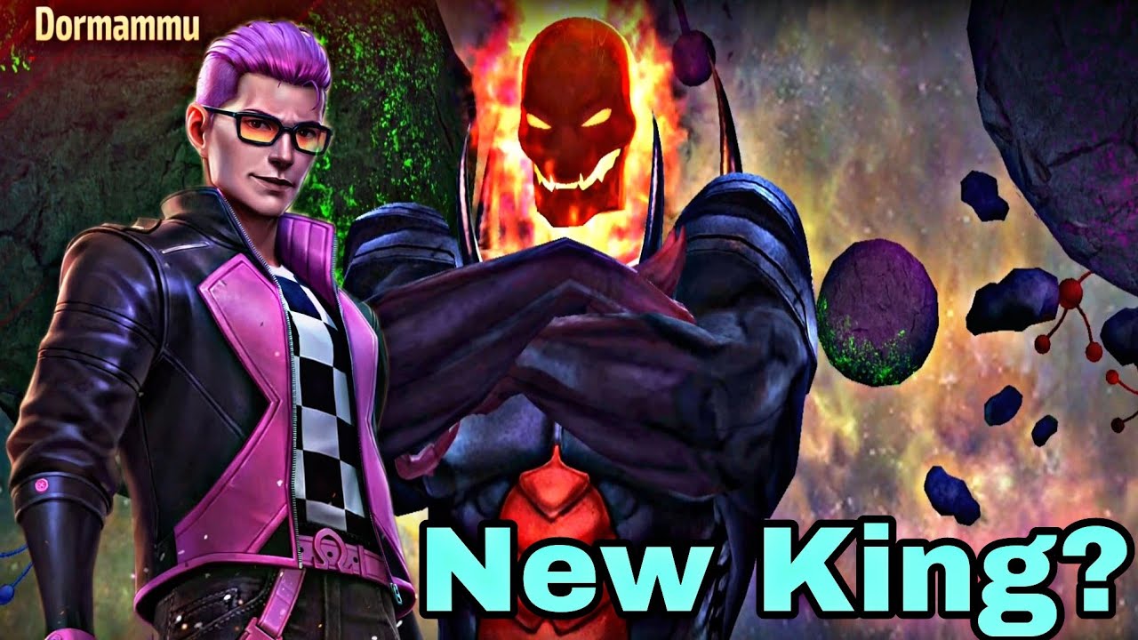 Level 70 Kid Omega Solo Gbr Dormammu With Obelisk Uncanny X Men Uniform - Marvel Future Fight