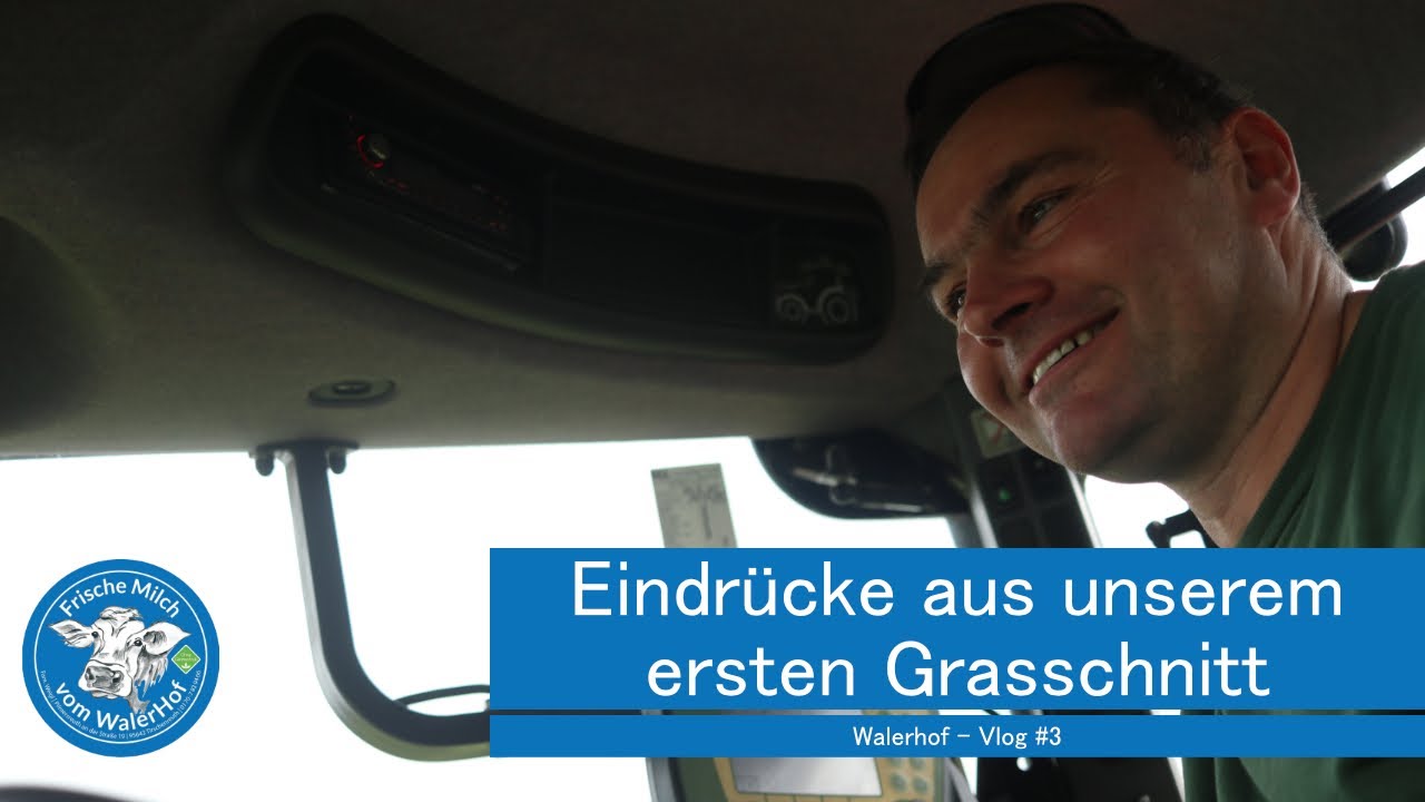 Eindr&uuml;cke aus unserem ersten Grasschnitt - Vlog #3