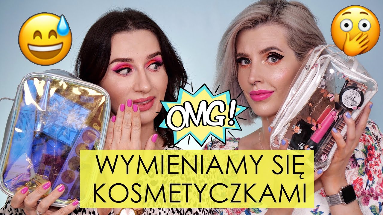 WYMIENIAMY SIĘ KOSMETYCZKAMI z Gosią HouseofMakeup!😳- Byłyśmy w SZOKU co z tego wyszło...