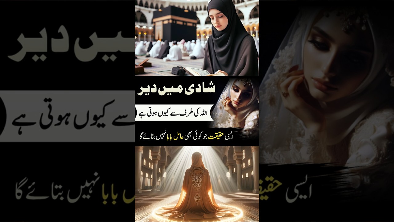 Shadi Main Der Kyun Hoti Hai? Asliyat Samjhiye | Waqt Par Shadi Na Hona Kia Matlab Rakhta Hai?