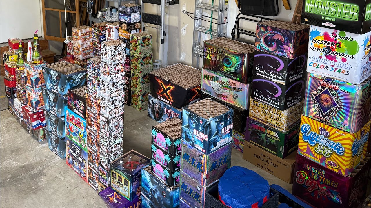 2025 Firework Stash l BANGERS l 1%er l MASTER FIREWORKS