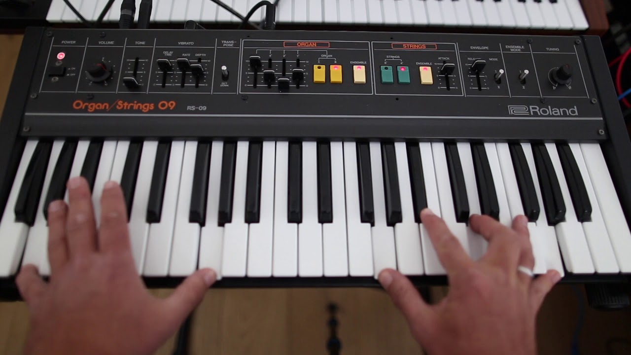 Roland RS-09 - deep demonstration and sound programming
