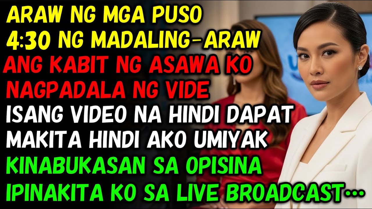 Araw ng mga Puso, Nagpadala ng Video ang Kabit ng Asawa Ko — Ipinakita Ko sa Broadcast ng Kumpanya