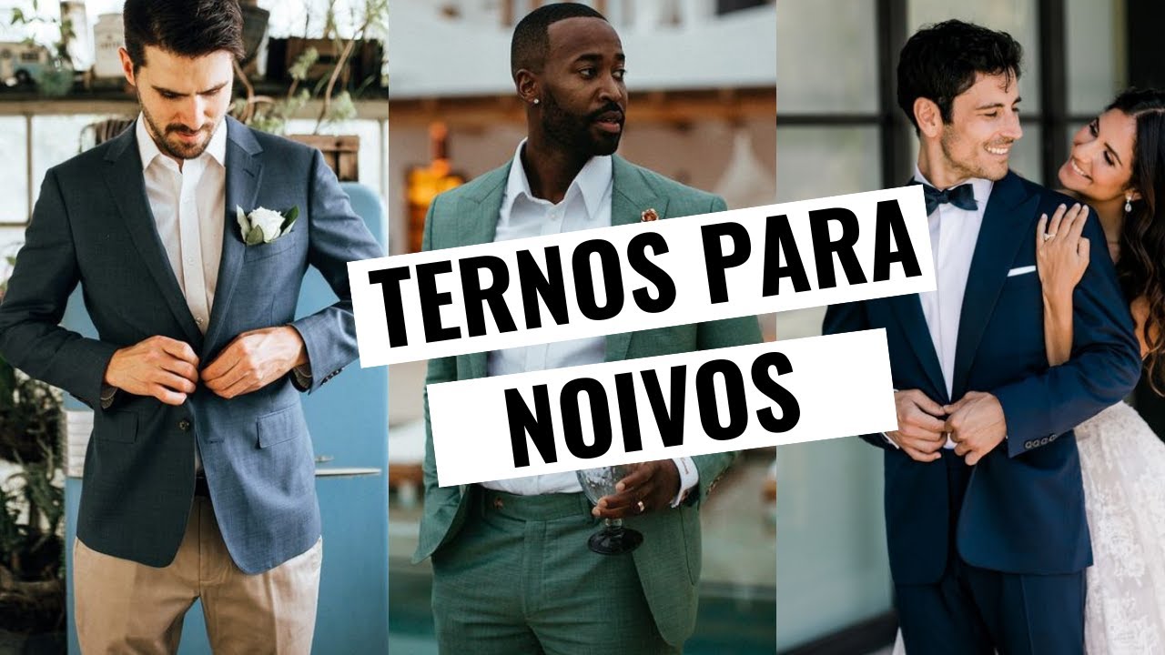 Ideias de Ternos para Noivos
