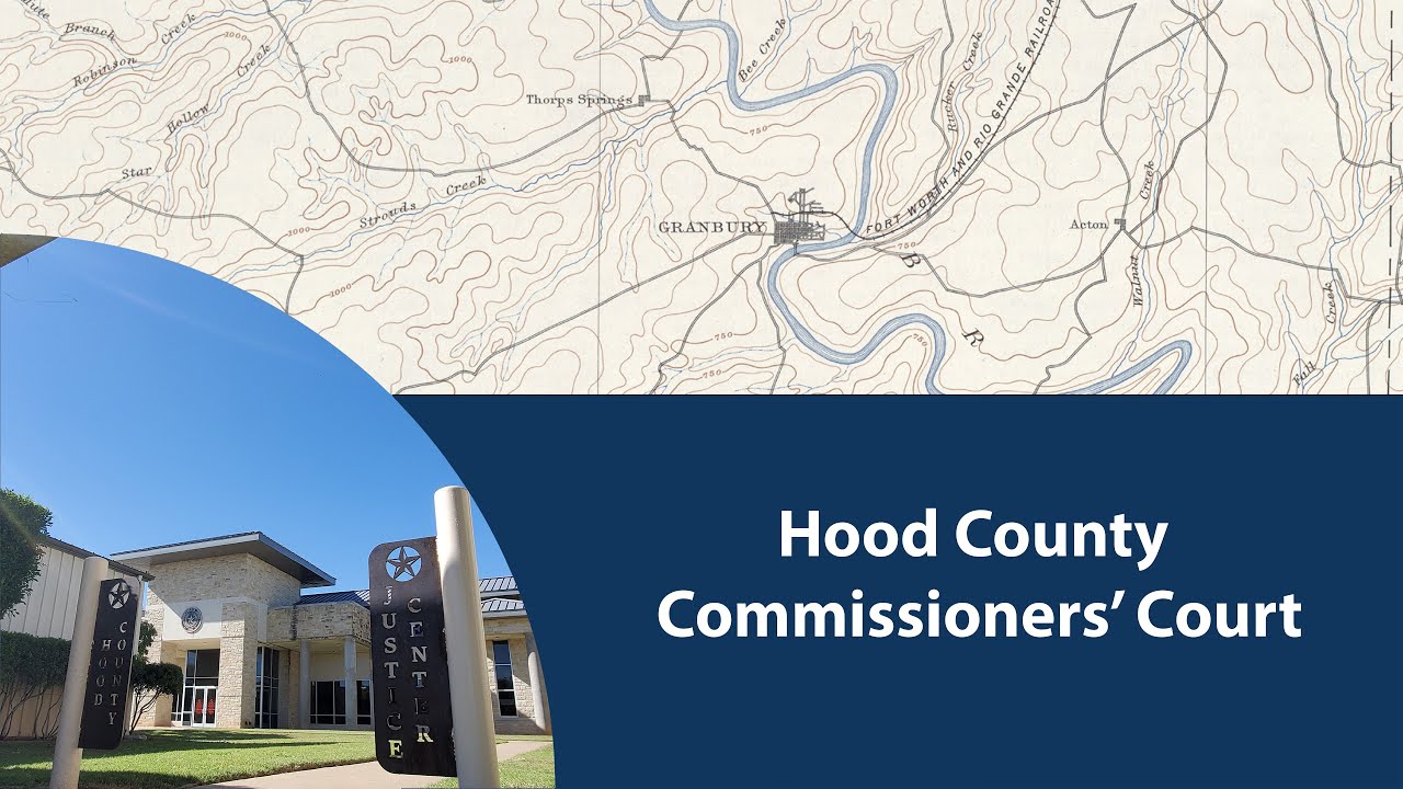 January 11, 2022 Hood County Commissioners' Court