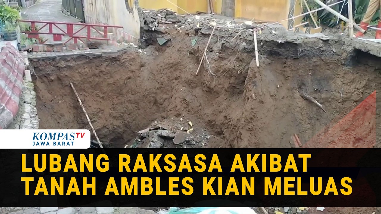 Tak Hanya di Aceh Tengah, Lubang Raksasa di Wonosobo Semakin Meluas