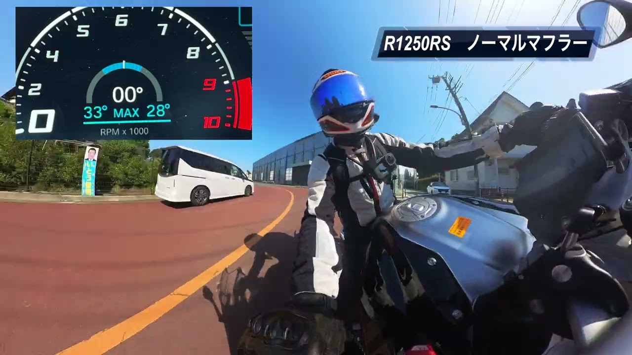 BMW 乗り比べ　R1250RSとネイキッドR1250R