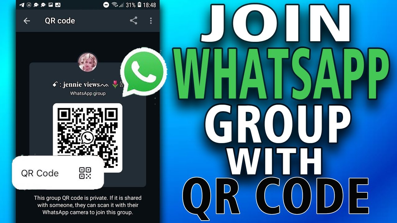 How to join WhatsApp group with QR code (easy step by step tutorial)