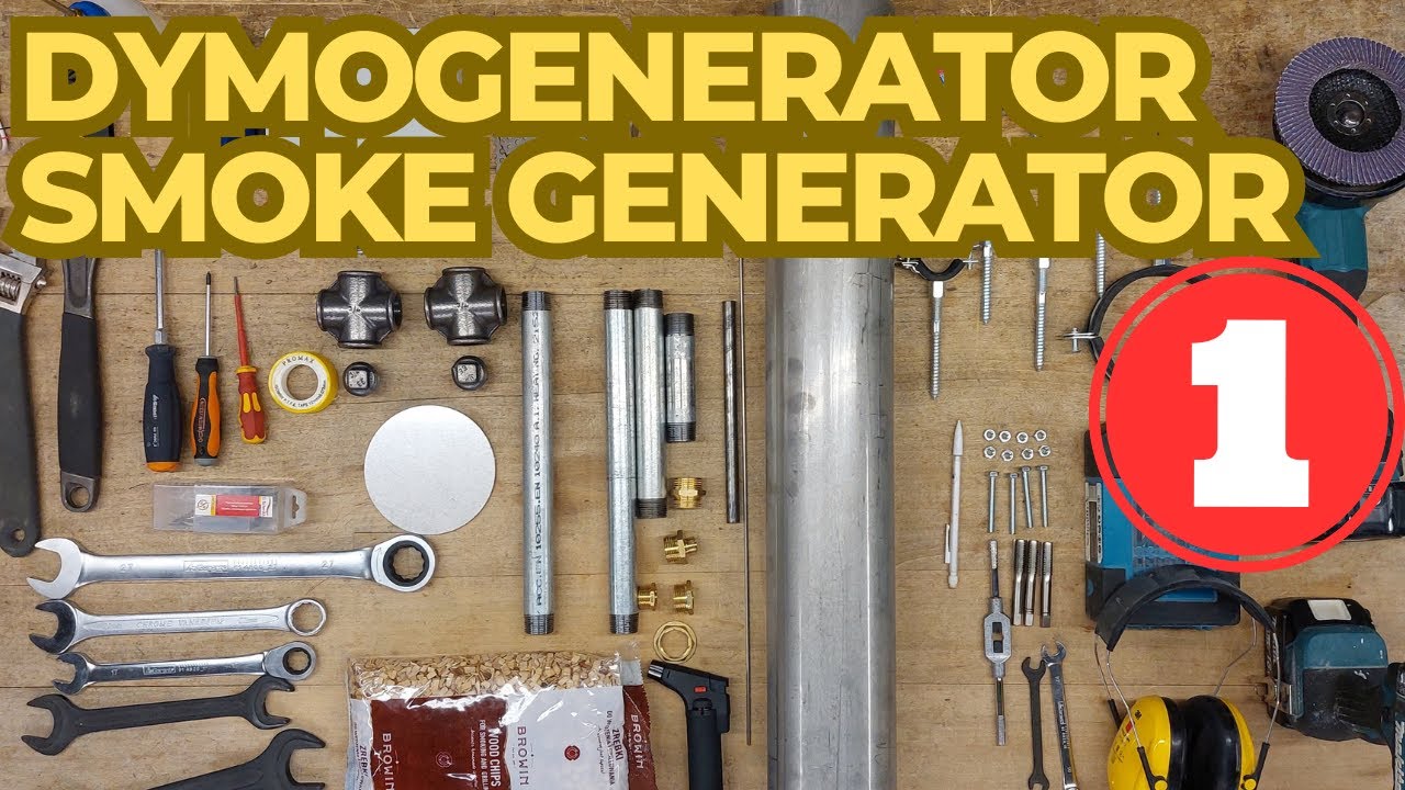 8. DYMOGENERATOR podzespoły i składanie. Część 1.