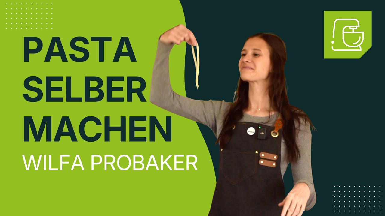 Die einfachste selbstgemachte Pasta (ohne Ei) mit der Wilfa Probaker